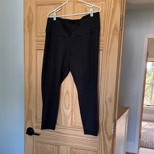 Athleta Gray Textured Leggings